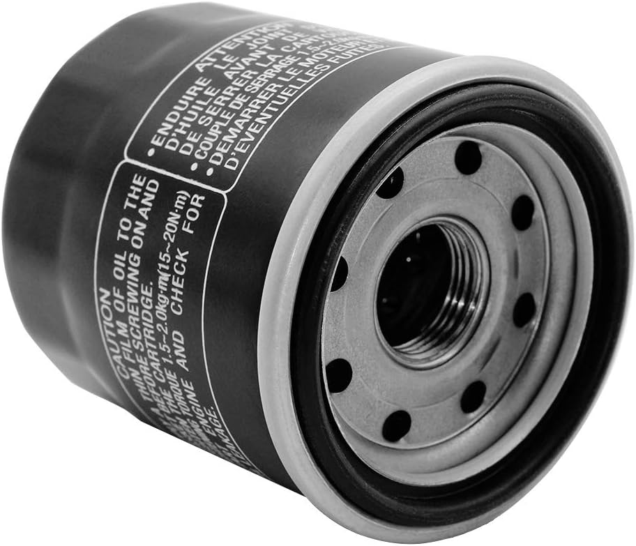 Cyleto Filtro de aceite para Yamaha YFM350 BRUIN 350 AUTO 2X4 4X4 2004 2005 2006  YFM 350 BRUIN AUTO 4X4 Hunter 350 2005 2005