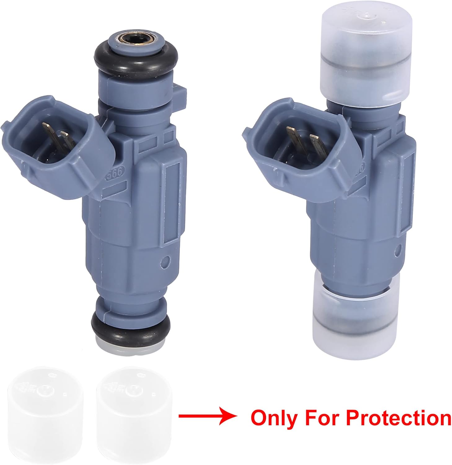 X AUTOHAUX 6pcs 35310-38010 Inyector de combustible emparejado flujo de coche para Kia Sorento 3.5L 2003-2006 para Hyundai Sonata 2.4L 1999-2004