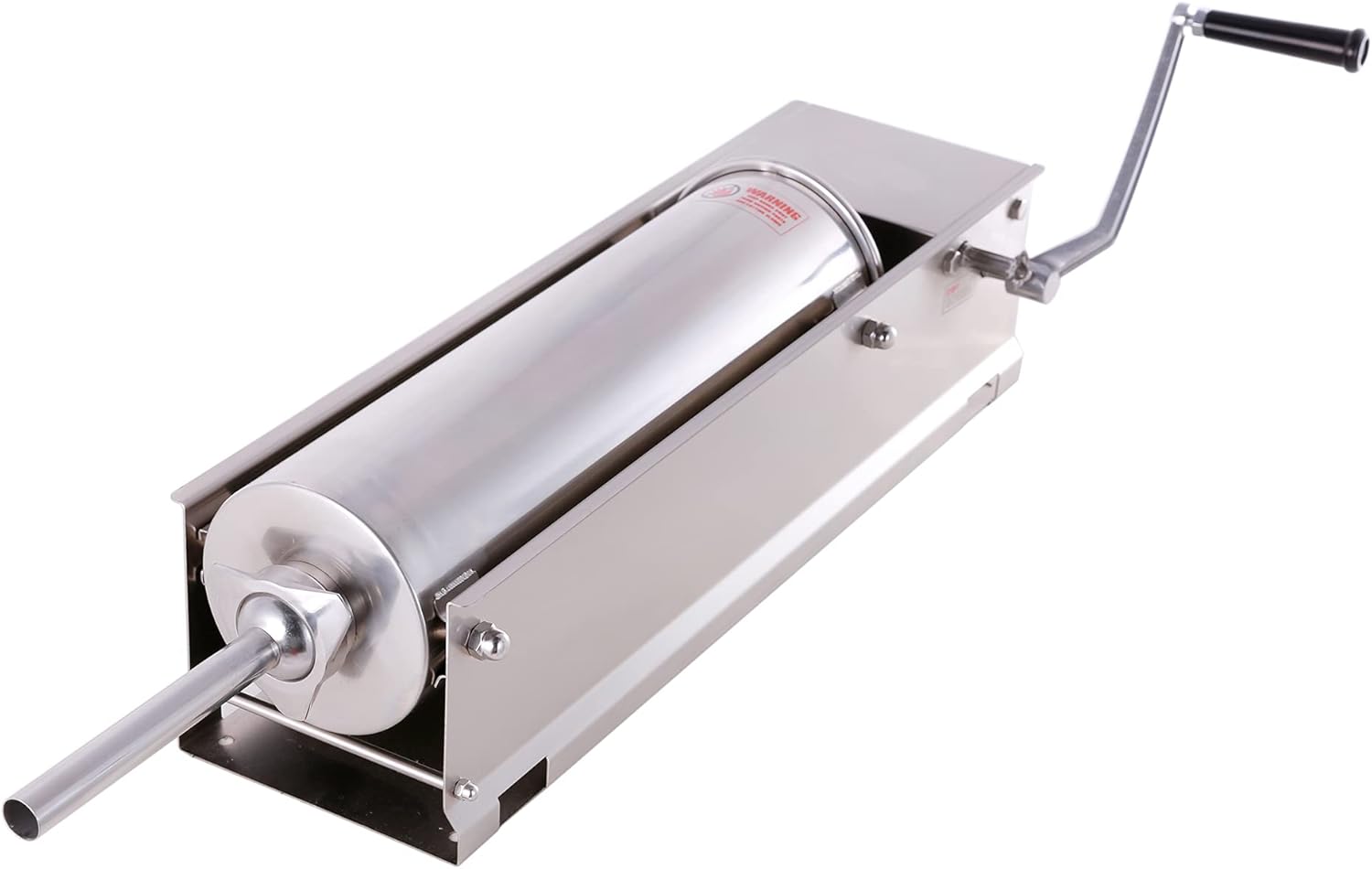 Fabricante de salchichas de acero inoxidable, embutido horizontal (15 lb7 l)