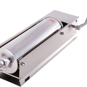 Fabricante de salchichas de acero inoxidable, embutido horizontal (15 lb7 l) Fabricante de salchichas de acero inoxidable, embutido horizontal (15 lb7 l)