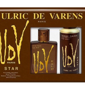 ULRIC DE VARENS UDV STAR EDT 200ML SPRAY 100ML + DESODORANTE ULRIC DE VARENS UDV STAR EDT 200ML SPRAY 100ML + DESODORANTE