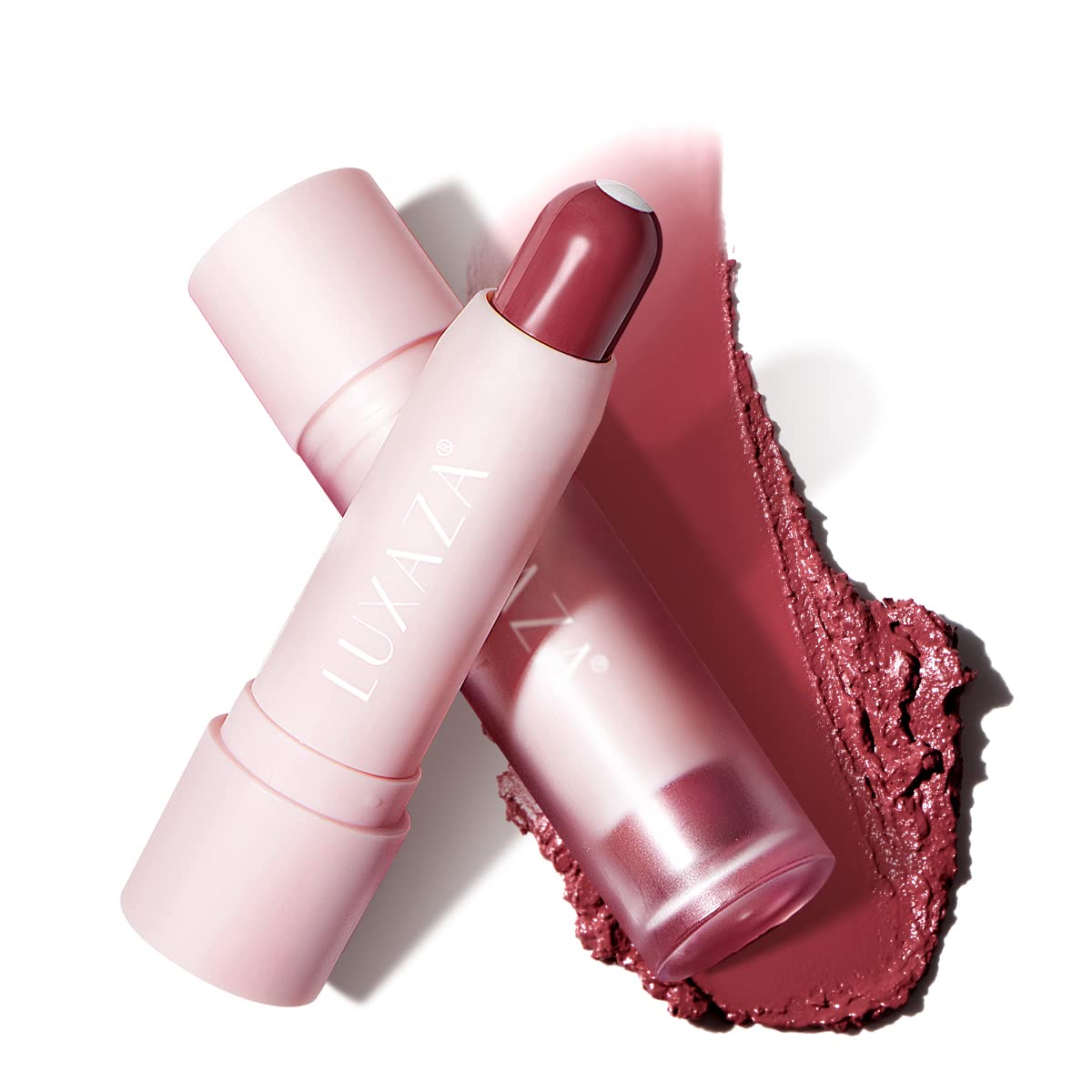 Bálsamo labial tintado con color, acabado semibrillante natural, hidratantecolorante 2 en 1 hidratante para niñas y mujeres #02 Rose-In-Love