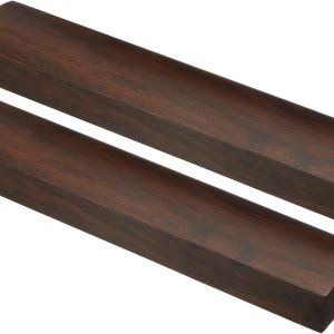 PATIKIL Pisapapeles de madera de 8.7 x 1.6 x 1 pulgadas, paquete de 2 papeles para sujetar peso de papel, herramienta de práctica de caligrafía PATIKIL Pisapapeles de madera de 8.7 x 1.6 x 1 pulgadas, paquete de 2 papeles para sujetar peso de papel, herramienta de práctica de caligrafía