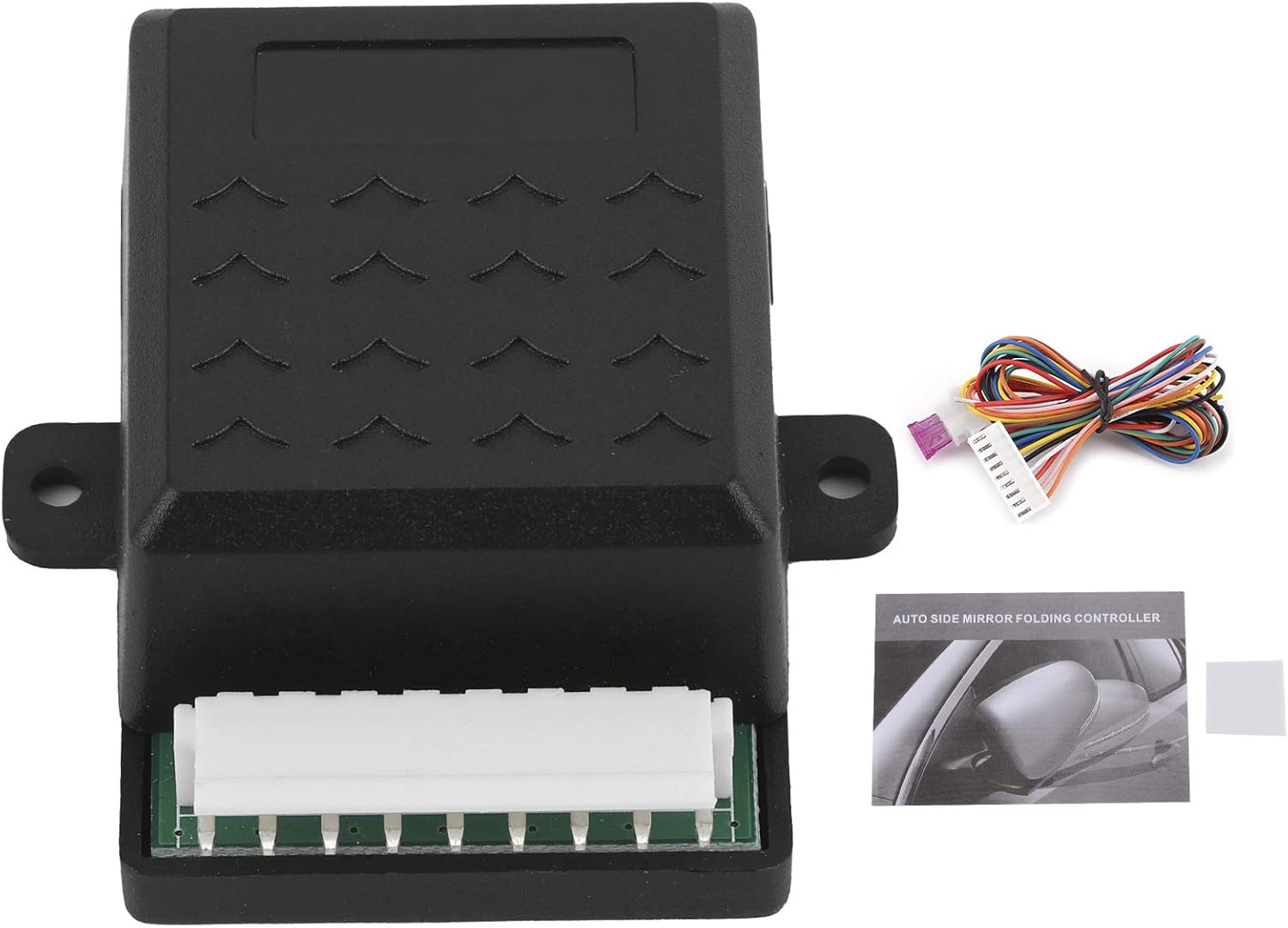 Módulo plegable de espejo retrovisor universal para coche de 12 V, espejo retrovisor lateral auto plegable desplegar controlador plegable módulo más