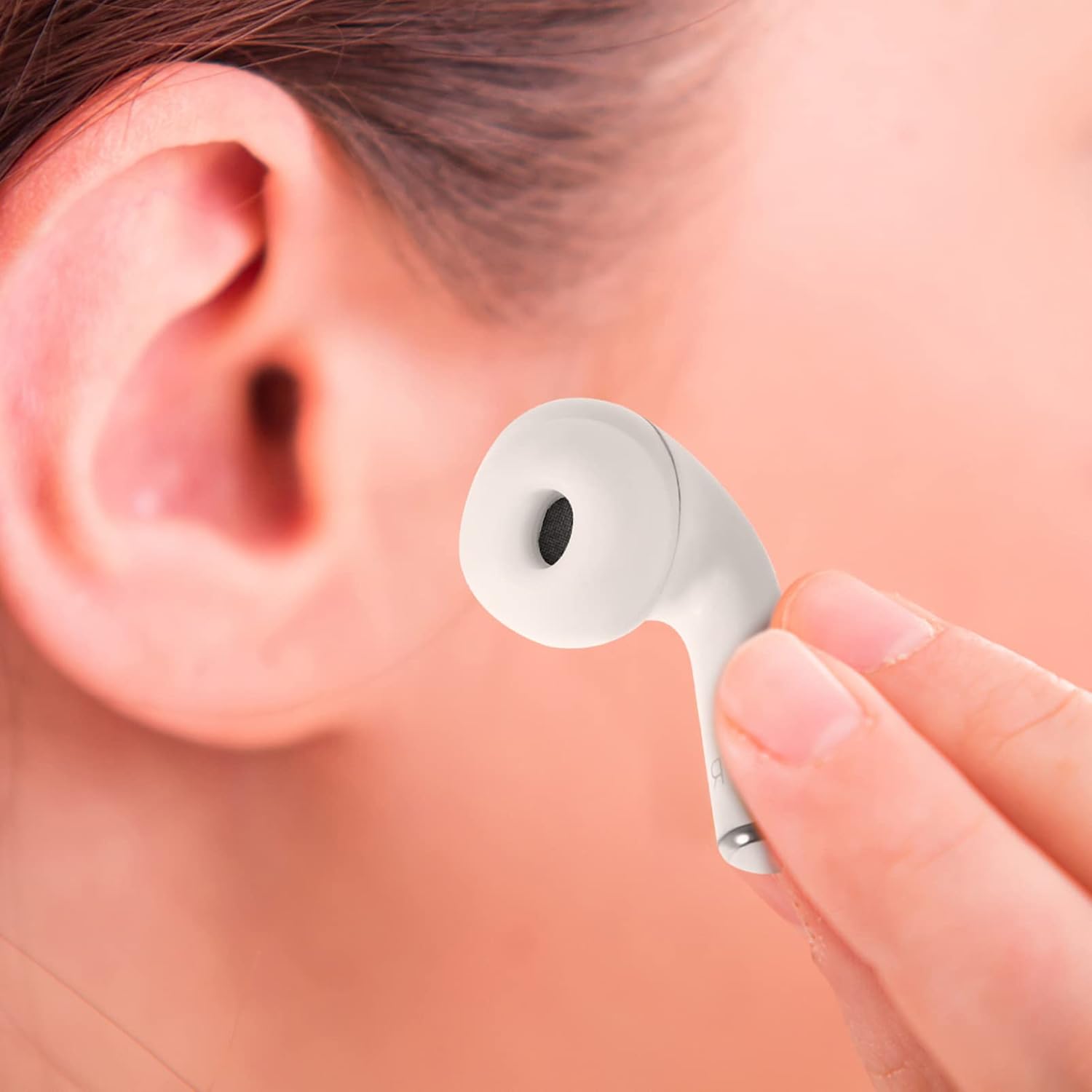 Gatuida Puntas de repuesto para las orejas, 8 pares de puntas de oreja, 4 tamaños de repuesto de goma de silicona para auriculares, accesorios de gel