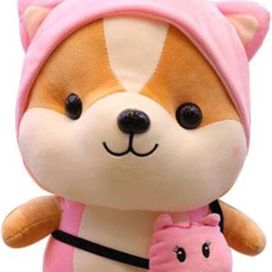 Lindo animal de peluche de ardilla para cosplay como unicornio rosa, juguete de ardilla suave con disfraz de unicornio, juguetes de peluche de gran Lindo animal de peluche de ardilla para cosplay como unicornio rosa, juguete de ardilla suave con disfraz de unicornio, juguetes de peluche de gran
