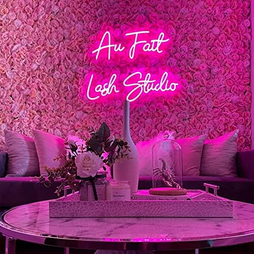 WMAT Letreros de neón LED personalizados para decoración de pared de dormitorio, letreros de neón personalizados para bodas, fiestas de cumpleaños o