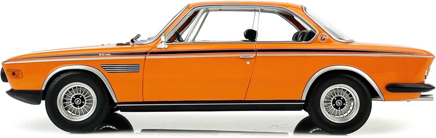Minichamps 155028131 118 BMW 3.0 CSL-1971-Orange Coche miniatura coleccionable, naranja