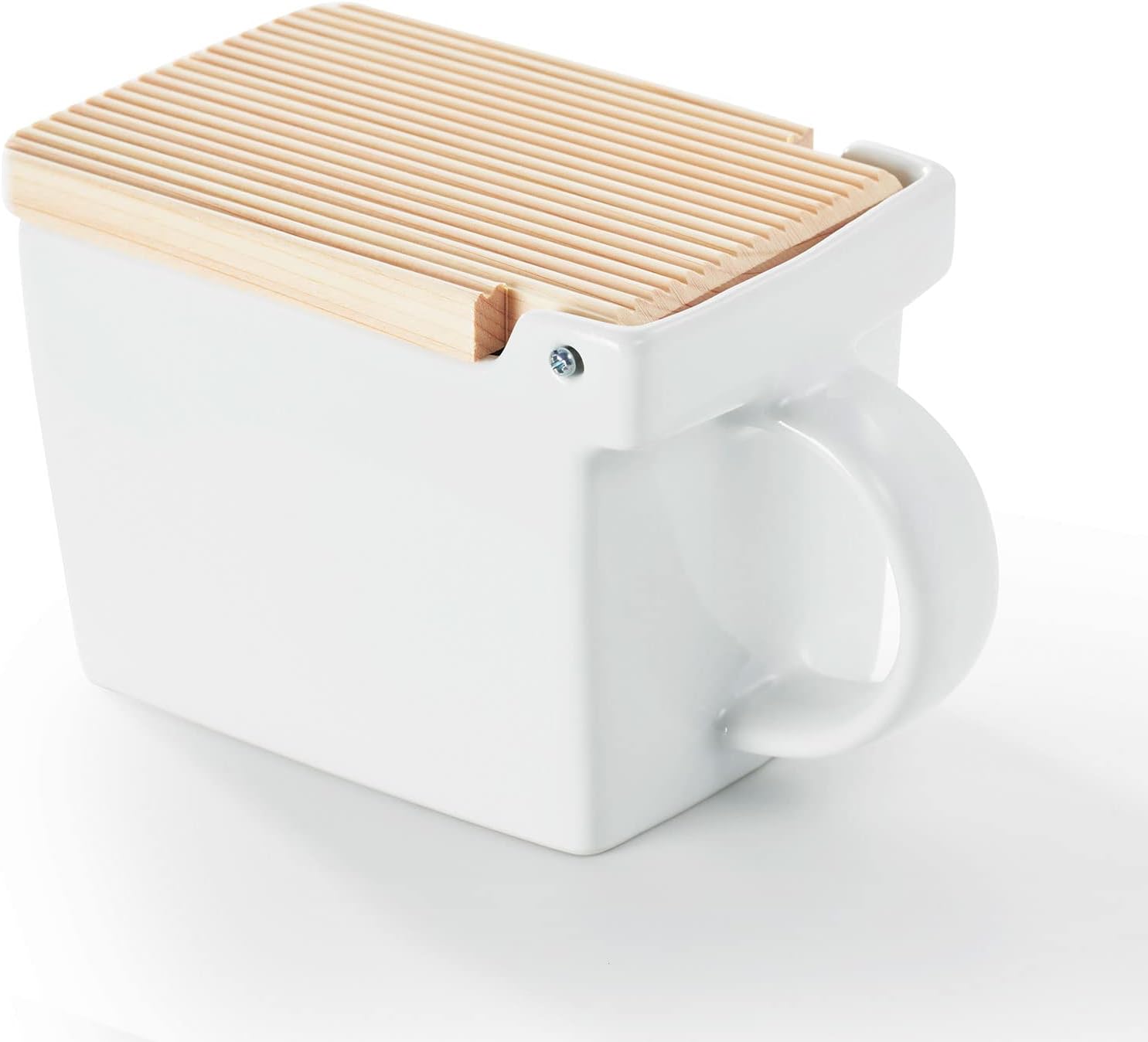 ZERO JAPAN BEE HOUSE SALTBOX 16 oz (blanco)