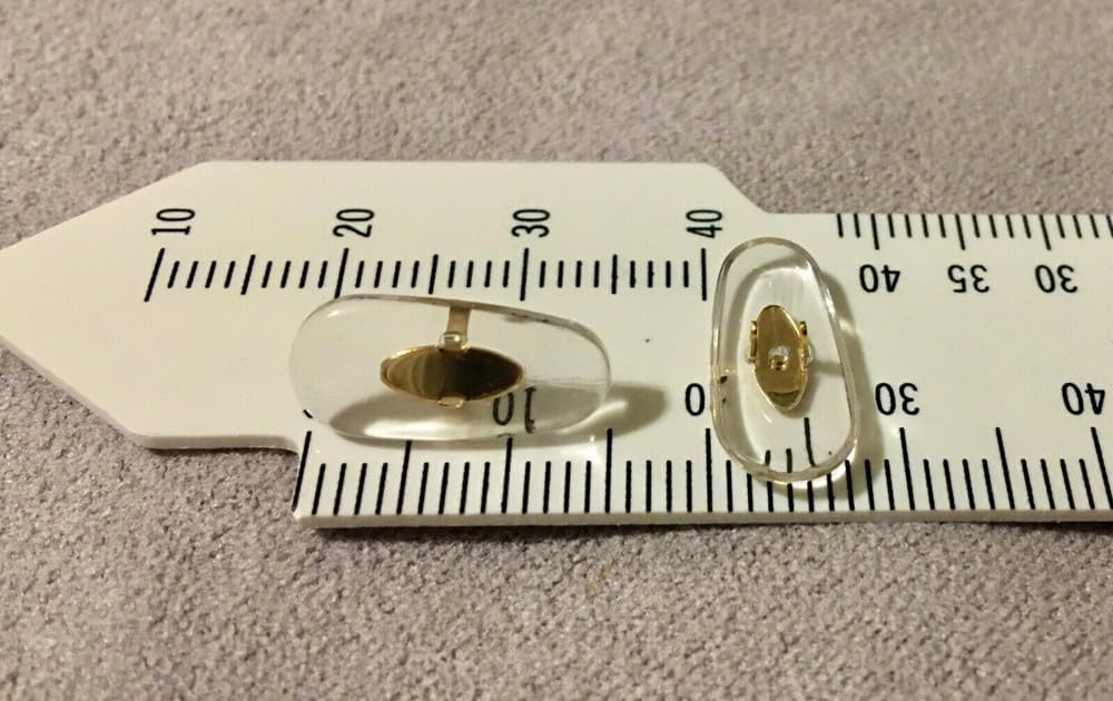 BEHLINE – Almohadillas para la nariz para lentes de sol, repuesto con clip, pieza de nariz, almohadillas suaves para puente nasal, protectores de