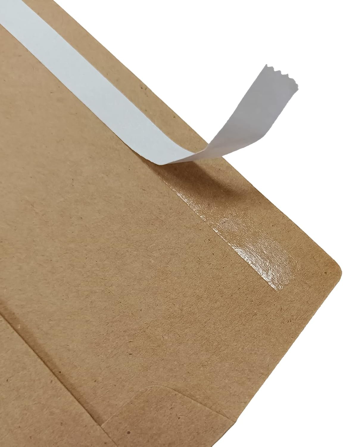 Sobres de invitación A7 de papel kraft marrón A7, paquete de 100 sobres de 5.25 x 7.25 pulgadas, autoadhesivos rápidos, para bodas, graduaciones,