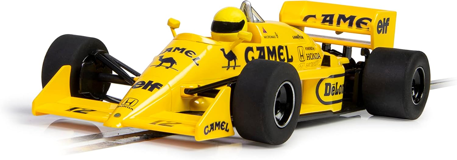Scalextric C4251 Lotus 99T – Monaco GP 1987 – Ayrton Senna, AmarilloAzul