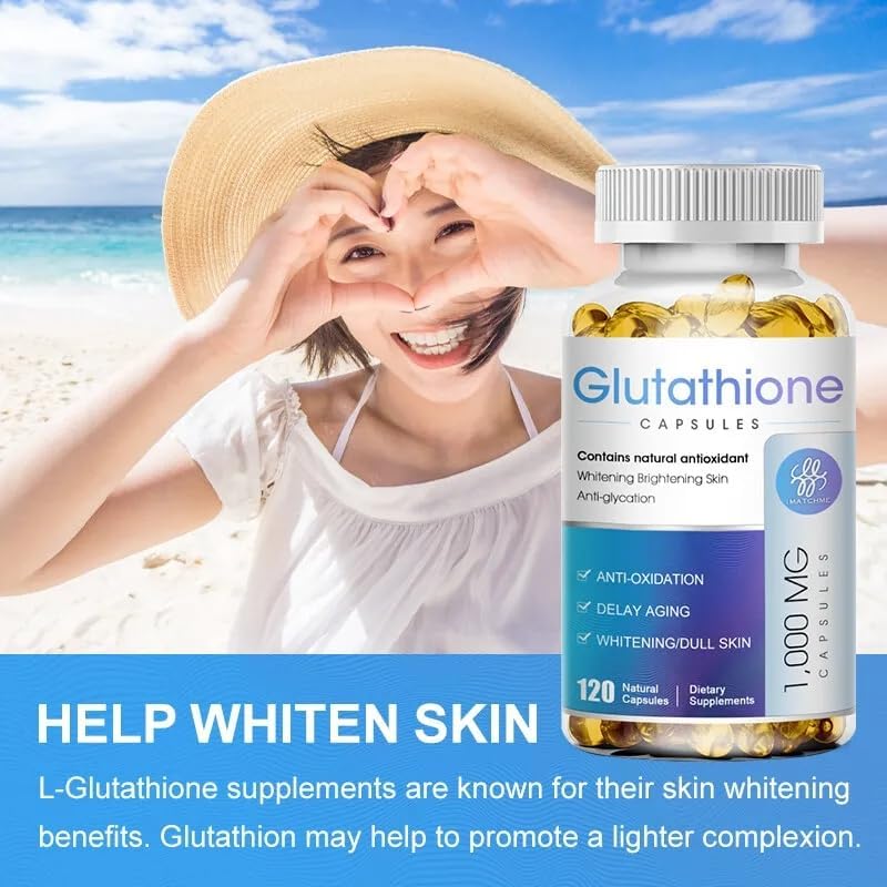 fanFentac 60 cápsulas de glutatión cápsulas suplemento 1,000mg por porción
