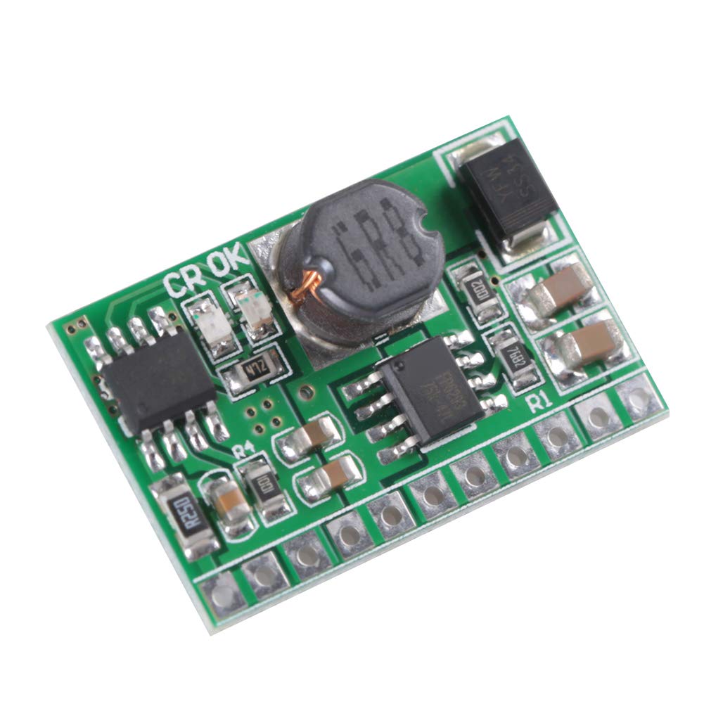 Shipenophy ups Módulo DC 4x3x1 5V 2.1A Salida UPS Fuente de alimentación DIY Cargador Tablero Voltaje Paso arriba Convertidor DC DC Boost Módulo