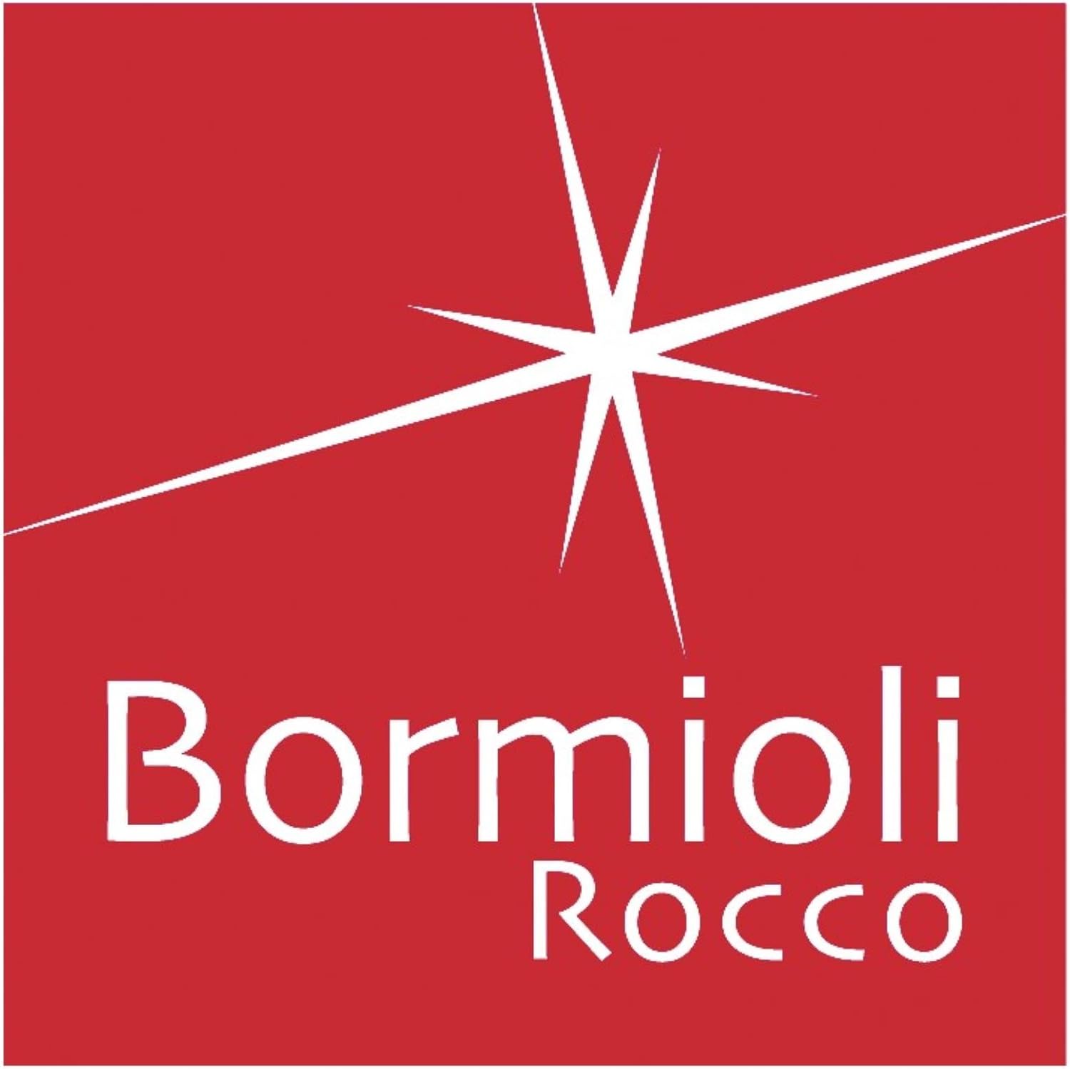 Bormioli Rocco Juego de 2 botellas Country Home Fiesole de 24 onzas con tapa de corcho natural, cristal de estrella teñido azul-verde, diseño