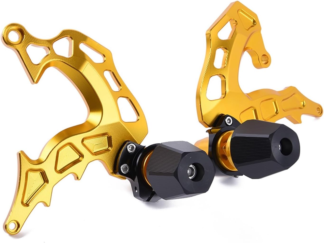 Motocicleta CNC Aluminio Izquierdo y Derecha Cuadro Sliders Almohadilla Protección contra Caídas Protector de Motor para Yamaha Yamaha MT-07FZ-07