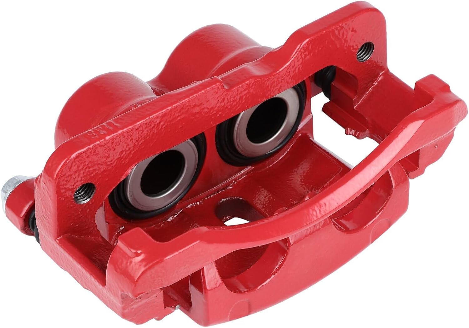 SCITOO Pinza de freno delantera derecha con soporte 18-B4728 rojo compatible para Cadillac 02-06 para Chevrolet 99-13 para GMC 99-13 para Hummer