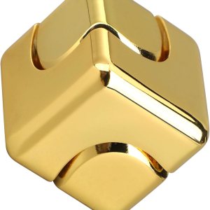 Dilabnba Cubo de metal Fidget Spinner Toy para niños adultos, cubo dorado Fidget Block Figner Spinner Focus 2 en 1 Spinning para niños 3-12, mini Dilabnba Cubo de metal Fidget Spinner Toy para niños adultos, cubo dorado Fidget Block Figner Spinner Focus 2 en 1 Spinning para niños 3-12, mini