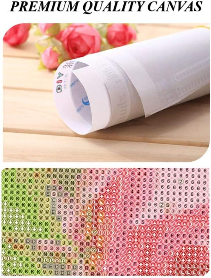 5D DIY diamante pintura gato 16X20 pulgadas taladro redondo completo Rhinestone bordado para decoración de pared