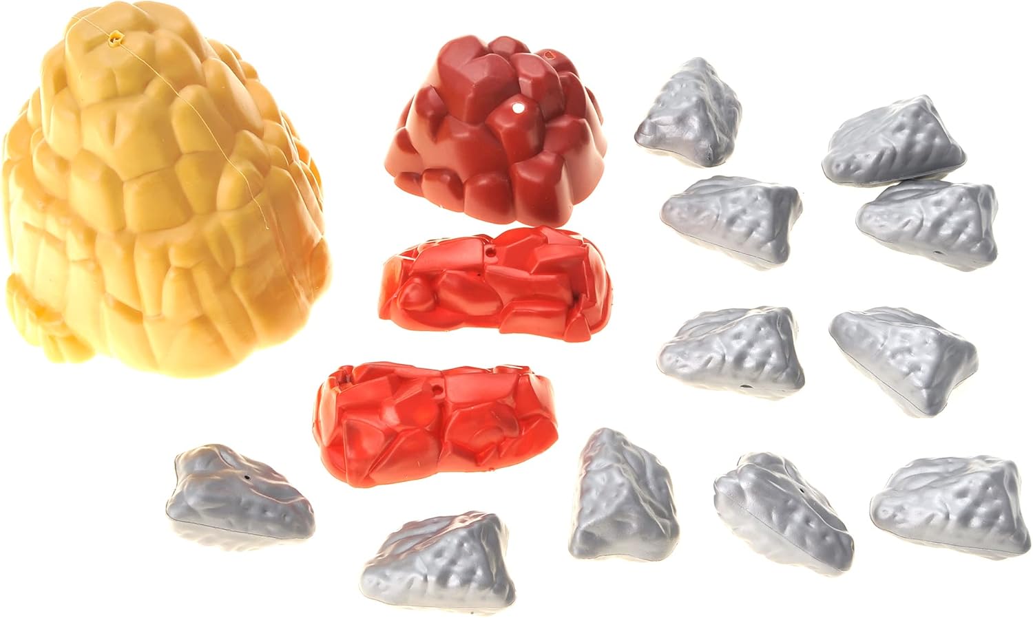 PowerTRC Juego de figuras de dinosaurio con árboles, rocas, tapete de juego y contenedor para niños y niñas  Crea un parque de dinosaurios con un