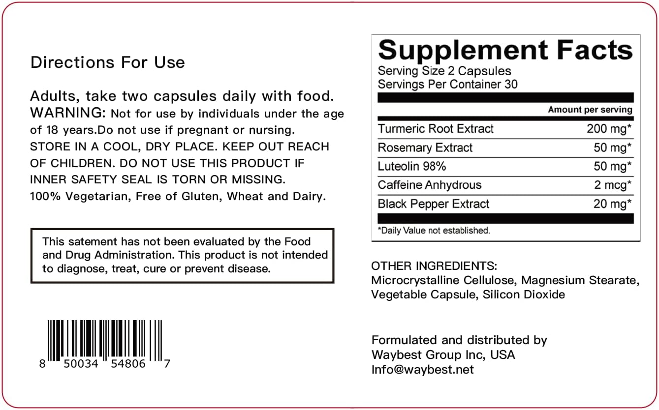 60 cápsulas veganas activador NRF2  Suplementos antioxidantes, lucha para reducir el estrés oxidativo en un 40% en 30 días, mezcla de 5 ingredientes
