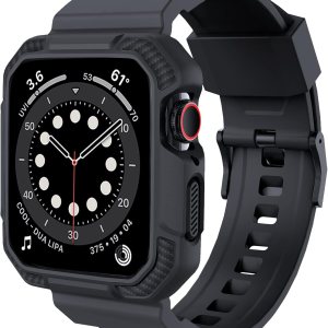 Orobay compatible con Apple Watch Band de 45 mm 44 mm 42 mm, correa resistente a los golpes para iWatch SE Series 7 6 5 4 3 2 1 45 mm 44 mm 42 mm Orobay compatible con Apple Watch Band de 45 mm 44 mm 42 mm, correa resistente a los golpes para iWatch SE Series 7 6 5 4 3 2 1 45 mm 44 mm 42 mm