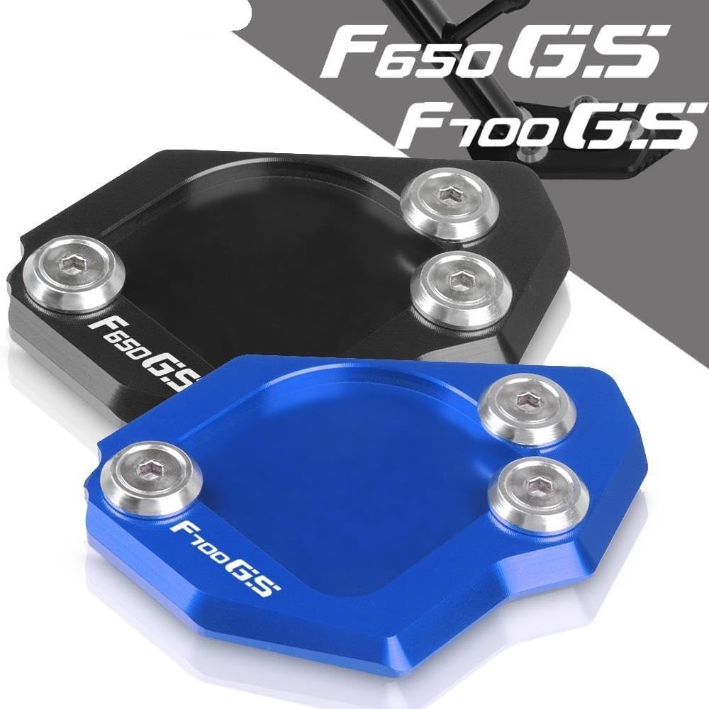 Soporte lateral de motocicleta para B&M&W F700GS F650GS F700 F650 GS F 700 650 GS 2008-2017 2009 Soporte lateral de moto Soporte lateral Ampliar