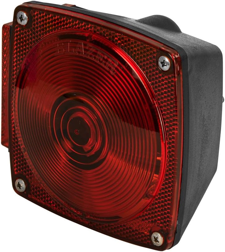 Blazer International accesorios para trailer & enganches 372ODM-24. Marcador reflectante para calzada naranja de 72″, paquete de de 1, Rojo
