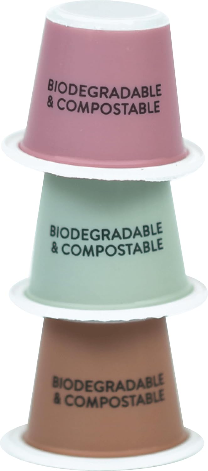 Tayst Cápsulas de café expreso, surtido de cápsulas de café, compatibles con máquina Nespresso original, sostenible de una sola porción, paquete de