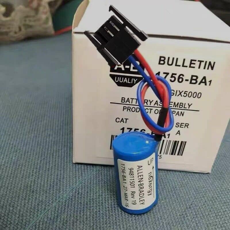 Paquete de 80 batería 1756-BA1 de 3.0 V de repuesto para batería Allen Bradley 1756-BA2 BR2 3A-AB 1756-BA1