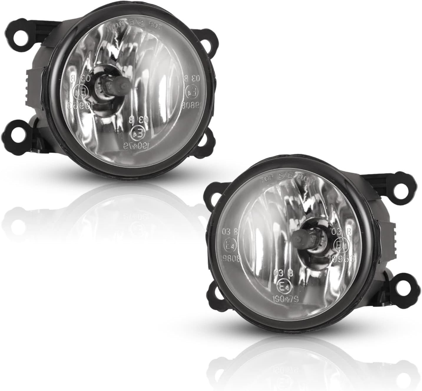 AUTOWIKI Lámparas antiniebla compatibles con Nissan Xterra Pathfinder Frontier compatible con TitanTitan XD Armada Driver Passenger Reemplazo 12V55W