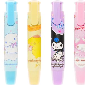 5 + 1 borradores Kawaii para niños y gatitos retráctiles, lindos borradores para niñas, melodía de anime, divertida, caricatura, novedad, borrador 5 + 1 borradores Kawaii para niños y gatitos retráctiles, lindos borradores para niñas, melodía de anime, divertida, caricatura, novedad, borrador