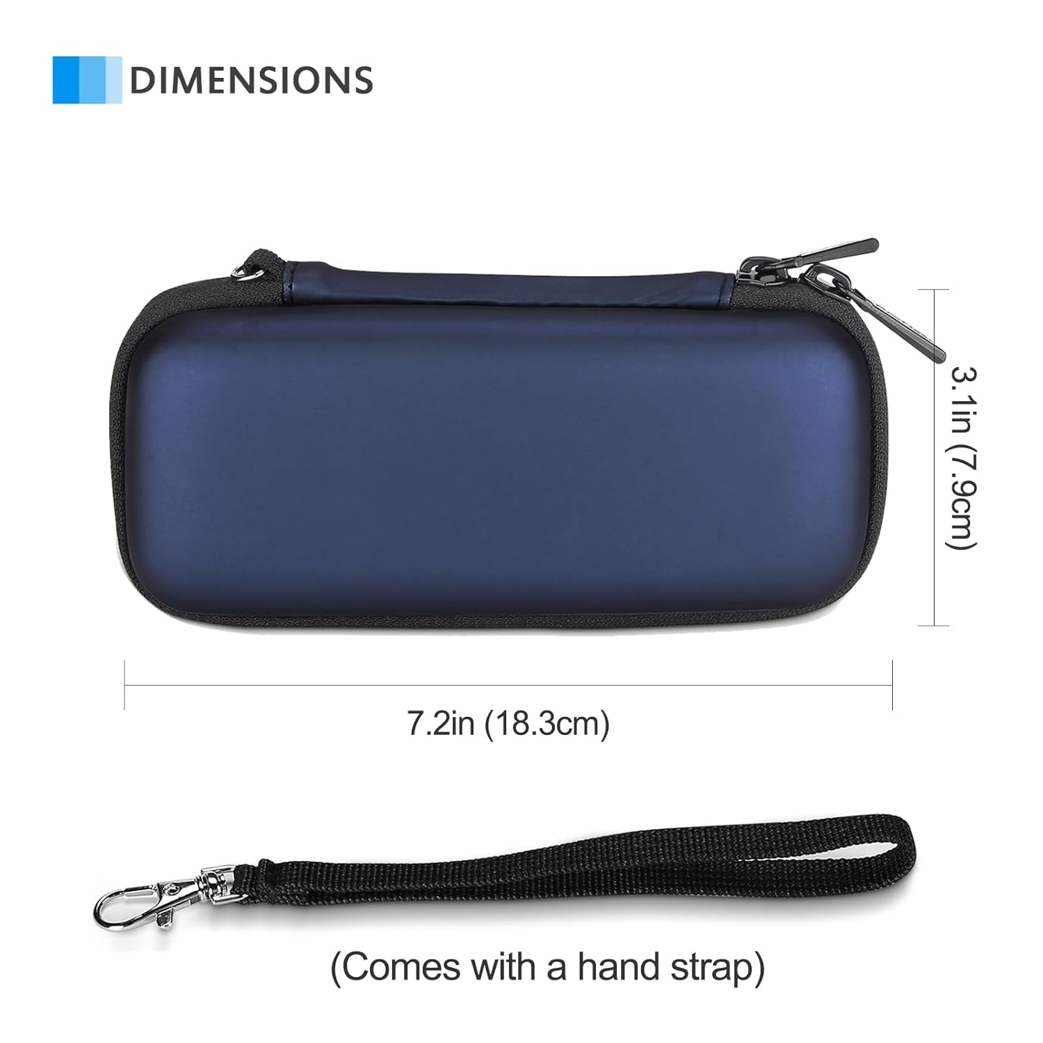 ProCase Estuche rígido para recortadora y afeitadora eléctrica híbrida, bolsa de transporte organizadora de viaje para QP2520 QP2530 QP2620 QP2630 –