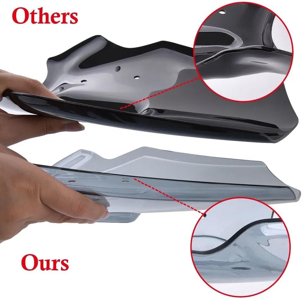 Parabrisas de motocicleta compatible con Kawasaki Versys X-300 VERSYS-X 300 parabrisas Touring carenado, deflector de viento Versys X300 2021 2020