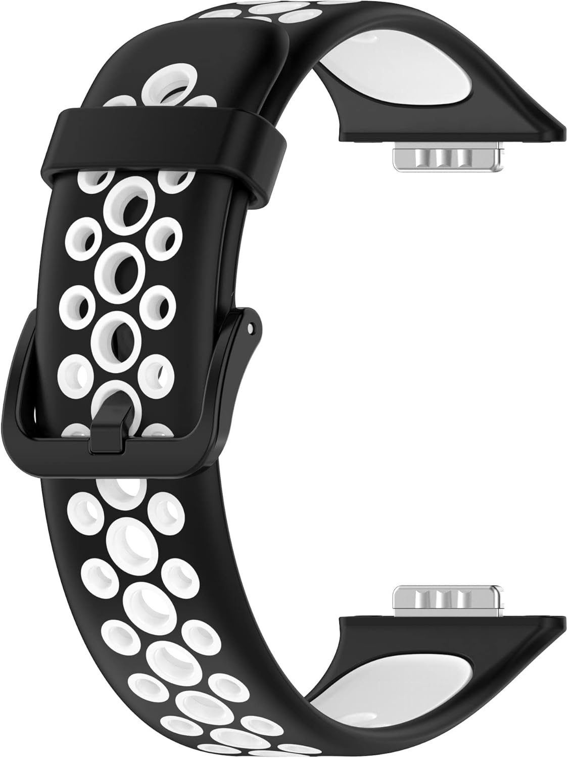 Senter Correas de repuesto de goma suave de dos colores de liberación rápida para Huawei Watch Fit 2 Smart Watch