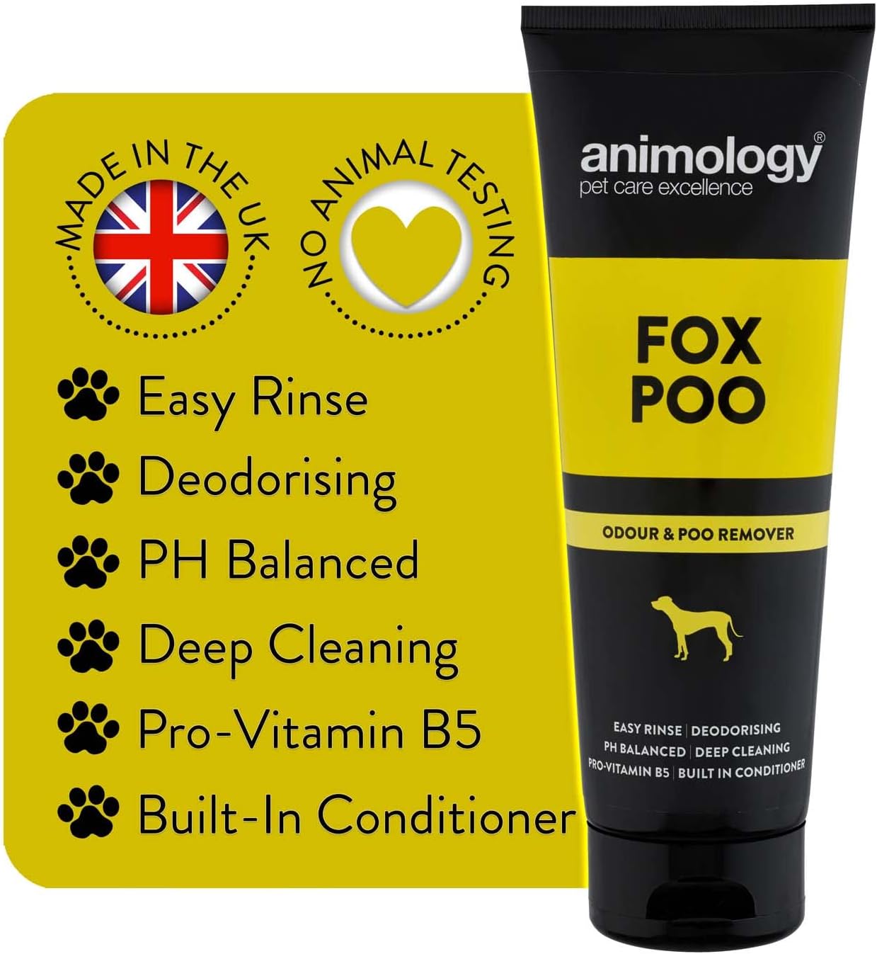 Animology Champú Dog Fox Poo 8.5 fl oz