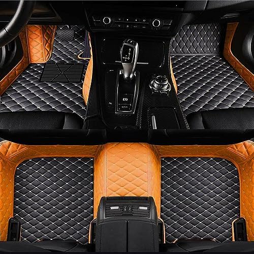 Alfombrillas de cuero de lujo personalizadas para automóvil, mejoran la protección del interior de tu automóvil para todo tipo de clima para