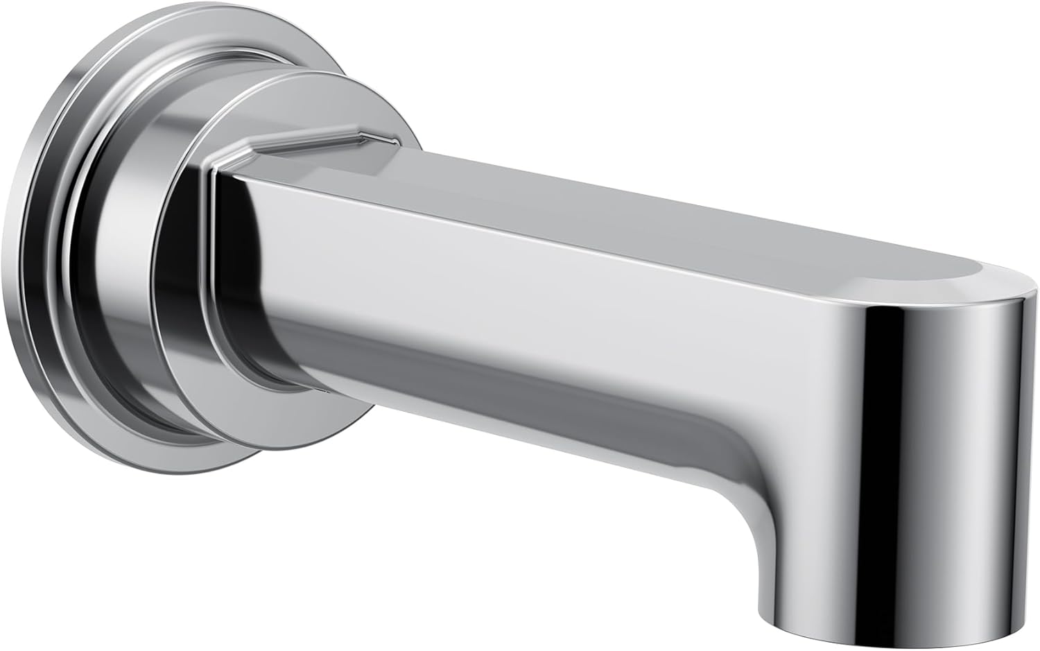 Moen Greenfield 4326 – Boquilla cromada para bañera, conexión deslizante de 12 pulgada, sin desviación