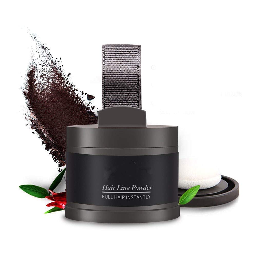 Polvo de línea de cabello, línea de cabello, sombra en polvo, cobertura de línea de cabello, polvo de color para ocultar el relleno de