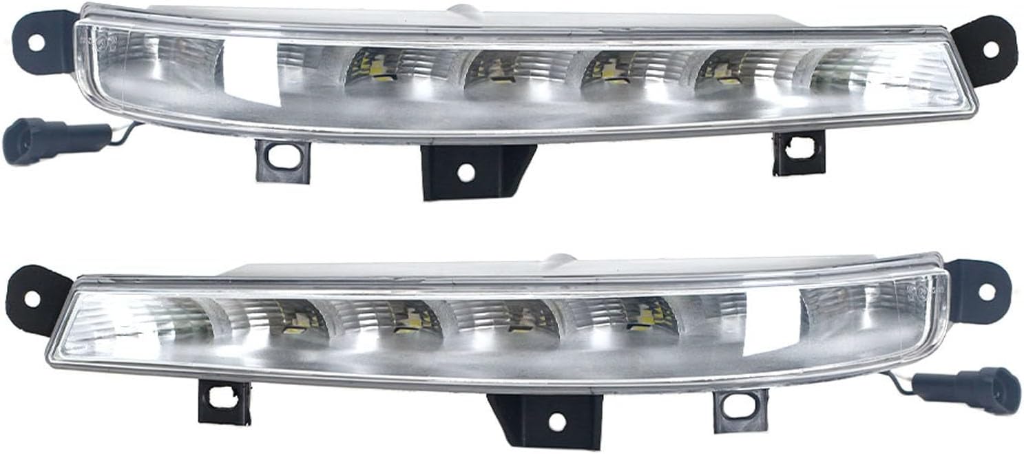 Para Mercedes Benz W221 S63 AMG 2007-2013 Luz antiniebla DRL Correr diurna Luces de la lámpara 2218201356 2218201456 izquierda y derecha