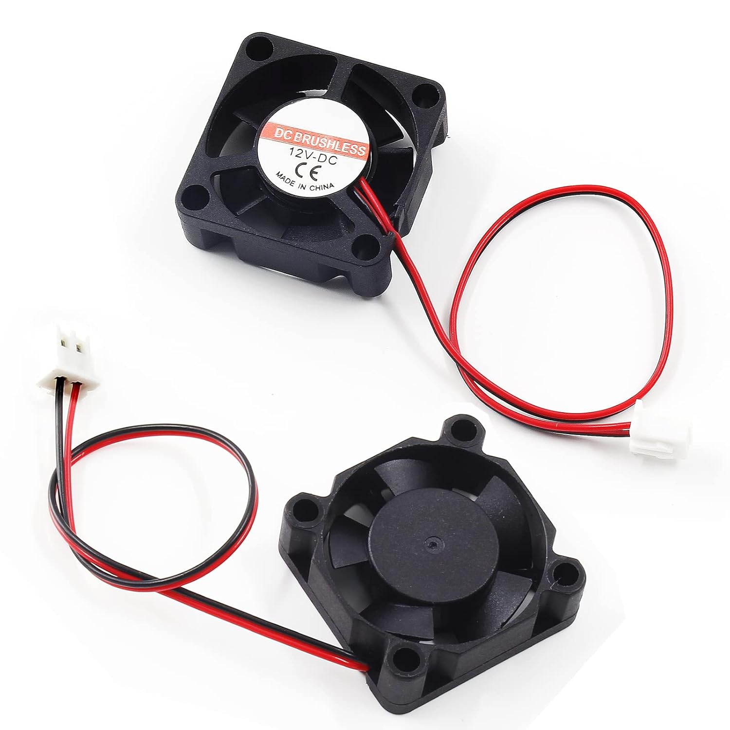5 unidades de ventilador micro DC ventilador de refrigeración para PC, ventilador de impresora 3D, mini ventilador de computadora silencioso de