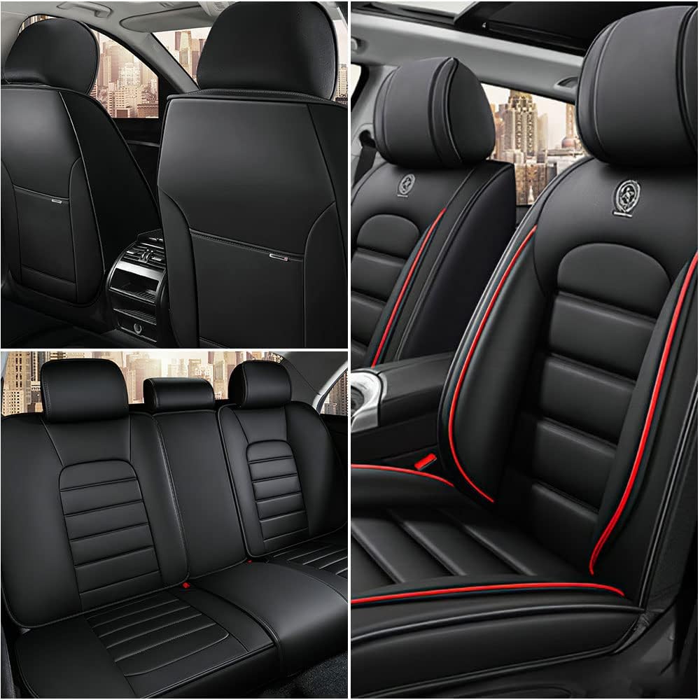Fundas de asiento de automóvil para Jeep Grand Cherokee L 2021-2023, funda de asiento de piel sintética impermeable, suave, transpirable, con