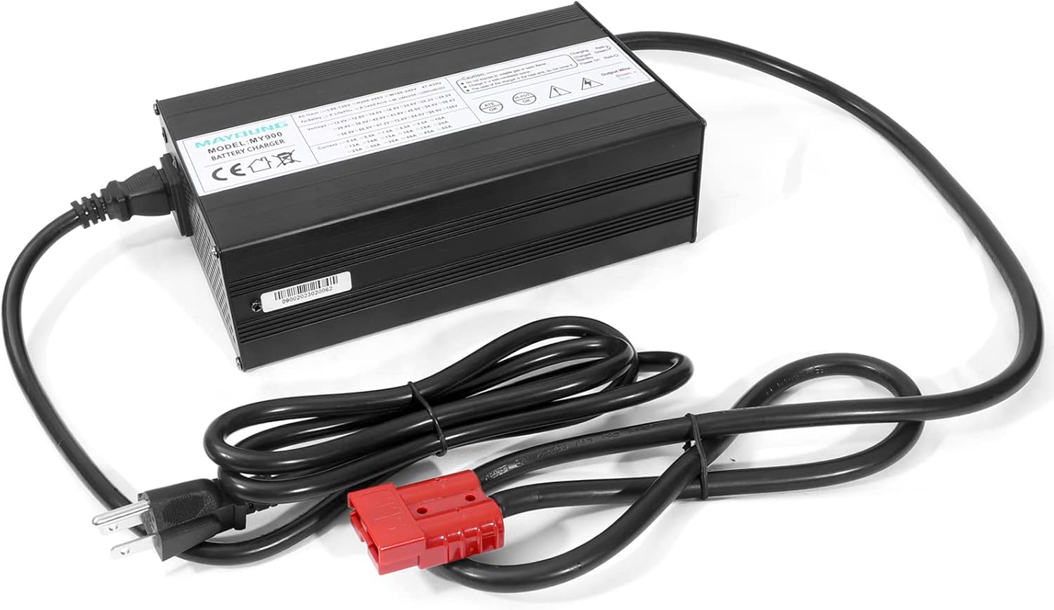 Cargador de batería de litio de 48V 15A 58.4V 15A LiFePO4 Cargador inteligente de batería utilizado para 16S 48V 80ah 100ah 120ah 150ah 200ah