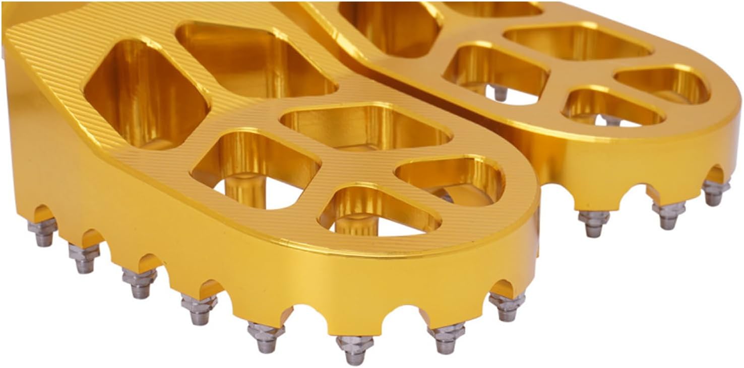 JFG RACING Estriberas para bicicleta de cross, estriberas para pedales de bicicleta de suciedad, pedales CNC para Light BeeSurRonSur Ron SSur Ron