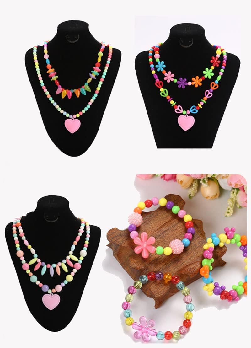 Zhetwour Cuentas de bricolaje para hacer joyas, kit de cuentas de unicornio para hacer pulseras para niñas con concha de estrella de mar de perla,