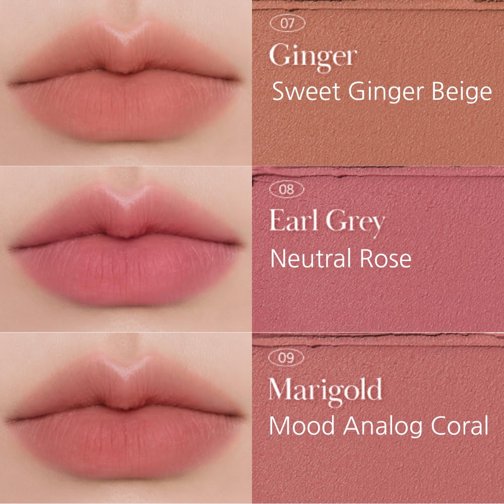 BBIA Last Powder Lipstick Series2 – Lápiz labial mate en polvo, cobertura completa, acabado mate que no se seca, textura de terciopelo sin peso,