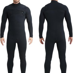 Lemorecn Traje de neopreno súper elástico para hombre de 40.118 in y 30.079 in con cremallera en el pecho para hombres y mujeres Lemorecn Traje de neopreno súper elástico para hombre de 40.118 in y 30.079 in con cremallera en el pecho para hombres y mujeres