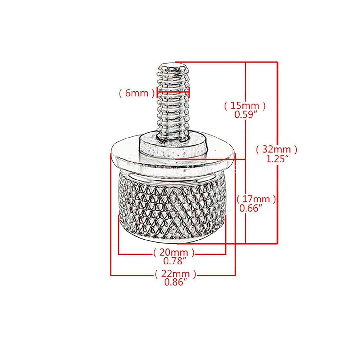 Juego de 4 tornillos y tuercas de acero inoxidable para guardabarros trasero y guardabarros, montaje rápido, compatibles con Harley Touring Soft