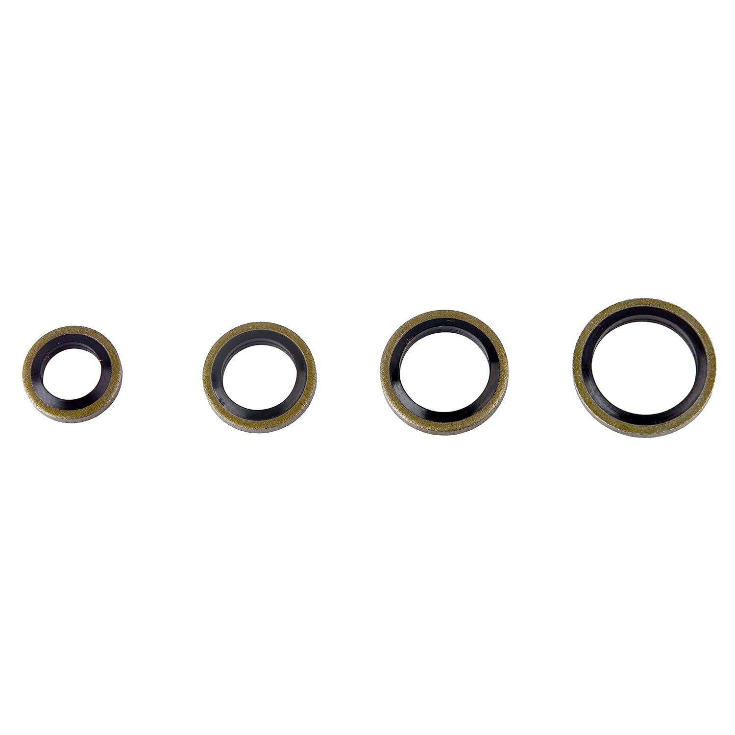 LENMISO Arandelas de sellado de combustible aptas para Banjo Bolt de 0.315 in, 0.394 in, 0.472 in, 0.551 in, compatible con el sistema de