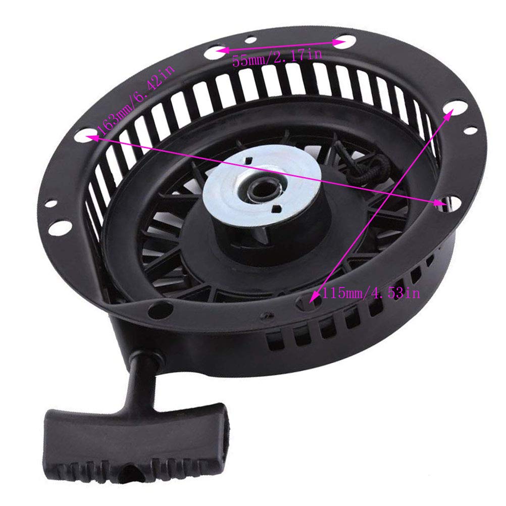 TOPEMAI 590788 Arrancador de retroceso Reemplazar Tecumseh 590746 590748 590704 para Tecumseh HM80 HM100 OHH60 Motor de 4 ciclos – 590788 Arrancador